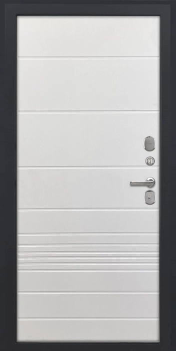 Входная дверь Берген ФЛ-700 (10мм, ясень белый) внутренняя сторона